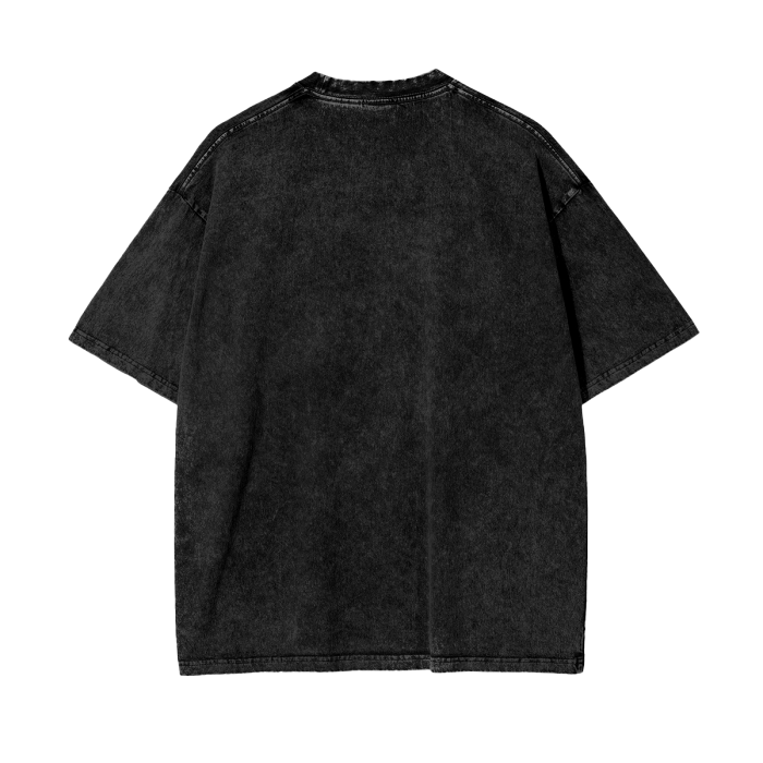 Blotch Tag Acid Wash Oversized t-shirt